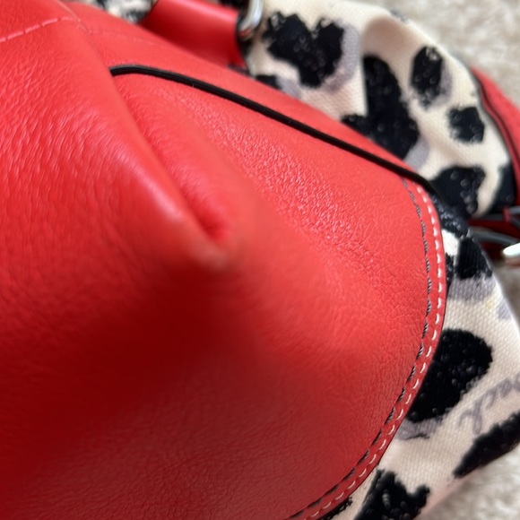 Coach Legacy Ocelot Print Rory Satchel - Picture 11 of 11